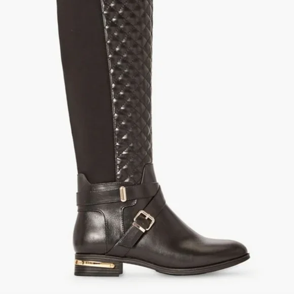 Annabeth Quilted Flat Boot size 7 - Picture 2 of 4